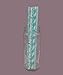 Biodegradable Paper Straws, NUIBY Aqua Baby Shower Straws, Party Straws, 7.8 Inches 125 Packs