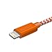 Lightning Charger, 3 Pack 20cm F-color Apple MFi Extra Short Braided Cable Cord for iPhone 8 7 6S 6 Plus 5S 5C 5, iPhone SE, iPad Air 2 Mini 4 iPad Pro iPod Touch 5 iPod Nano 7 Orange Green Blue