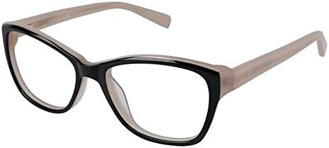 Ann Taylor AT320 Eyeglass Frames - Frame BLACK/BLUSH, Size 50/15mm