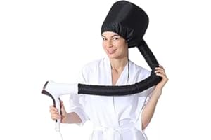 Bonnet Hair Dryer Attachment,Candeer Adjustable Hooded Dryer With Extra Long Hose For Hand Held Hair Dryer Suitable for Hair 