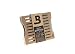 Boveda Wood Holder for Humidors, Holds (4) 60-Gram, Includes Magnetic mounting kit, elevates for Easier Access to Cigars