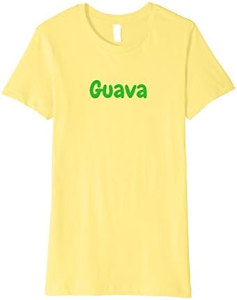 Womens Guava Fruit T Shirt Medium Lemon