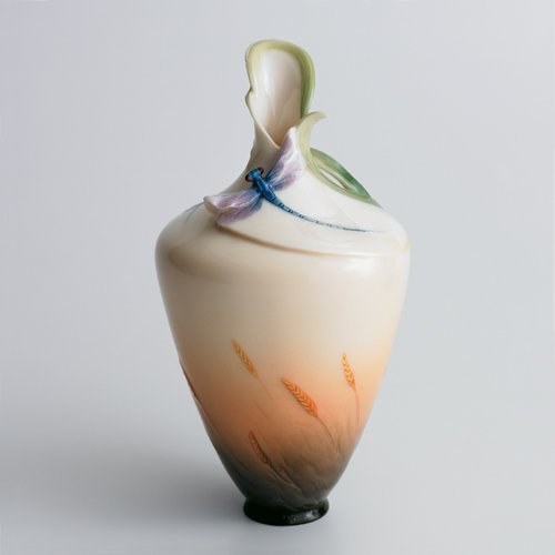 Franz Porcelain Dragonfly Vase Amazon.co.uk Kitchen & Home
