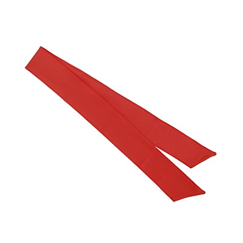 Dri- Fit Head Tie Tennis Headbands Hairband Sweatbands Wristbands Head Wrap Moisture Wicking Headwear for Running Working Out Athletics Boxing Sports