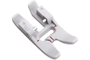 ZIGZAGSTORM 820664096 Snap On Teflon Non-Stick Presser Foot for Pfaff B,C,D,E,F,G,J,K Sewing Machine 820664096
