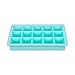 Casabella Cookie Dough Trays with Lids, Aqua/White