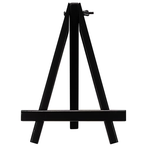 Malden International Designs 5.5 Inch Black Wood Display Easel