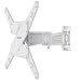 QualGear Qg-TM-004-WHT 23-Inch to 55-Inch Premium Quality Contemporary Style Ultra Low Profile Full Motion Wall Mount Led TVs, White [UL Listed]