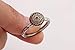 Special Design Turkish Nazar Protection Good Luck Handmade Round Cut Evil Eye Sapphire Topaz 925 Sterling Silver Ring Size Options