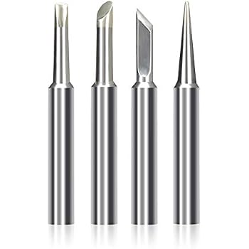 Weller Replacement Soldering Tips ShineNow ST Soldering Tip 3-Piece Combo For Weller WLC100, WP25, WP35 Irons ST Tips For WLC100 WP25 WP35