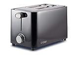 Commercial Chef CCT2201B 2 Slice Toaster, Black