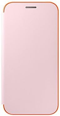 Galaxy A5 2017 Neon Flip Cover, Samsung Official Genuine Case (Pink)