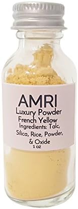 Amri Mineral Translucent Tinted Luxury Powder | Highly Pigmented | Matte | French Yellow | Finishing Glow |Highlight | Sensitive skin friendly