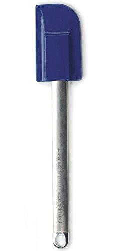 RSVP Endurance Medium Silicone Spatula, Blue