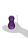 Doc Johnson Mood - Exciter - ULTRASKYN - Dual Texture Stroker - Narrow Side Has Massage Beads, Wide Side Has Thick Ribbing - Discrete - Male Masturbator - Purple