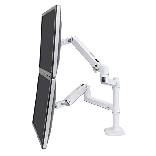 Ergotron – LX Vertical Stacking Dual Monitor