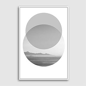 Framed Canvas Home Artwork Decoration Abstract Canvas Wall Art for Living Room, Bedroom - 16x24 inches