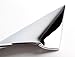 SAFE Chrome Side Mirror Braket A Pillar Molding Cover 4-pc Set For 2011 2012 Hyundai Veloster