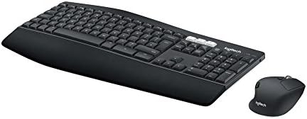 Logitech MK850 Combo Clavier et Souris sans Fil Multidispositifs, 2,4 GHz/Bluetooth, Structure Courbée, Souris sans FIl, 12 Boutons Programables, Batterie Longue Durée 3 Ans, PC/Mac, AZERTY Français