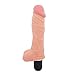 Vibrating Bendable Dildo - Realistic Veins and Tapered Head - Multi-Speed Vibrations - Adult Sex Toy Vibrator