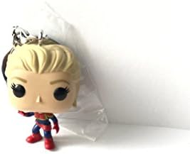 Funko Marvel Mystery Pocket Pop Keychain Captain Marvel Mini Vinyl Bobblehead Figure