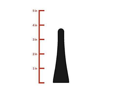 The Stubby Antenna Replacement | Mazda Miata 2006-2018 | 3.8 inches | Made in USA | Installs in Seconds | Break, Chip, & Fade Resistant