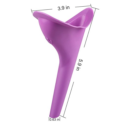 CampFENSE Female Urination Device, Women Portable Lightweight Urination, Perfect for Travel, Backpacking, Camping, Hiking, and Other Outdoor Activities - Thumbnail 4