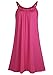 Poulax Womens Summer Causal Solid Color Beach Dress Swimsuit Bikini Cover Ups FBA One Size Pink