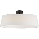 Maxim Paramount - 31.5W 1 LED Flush Mount-6 Inches Tall and 21.25 Inches Wide-Black Finish