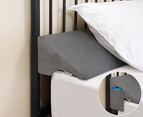 Vekkia King Bed Wedge Pillow for Headboard Gap Filler(0-5