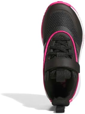 Mixte Enfant Ownthegame 3.0 Shoes, Core Black/Iron Met./Shock Pink, 38 EU