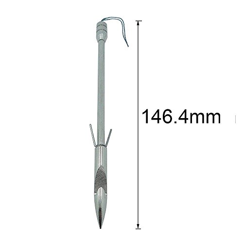 Smarty Steel Fishing Harpoon Slingshot Bullet Spear Prong Barbed Gig Hunting Fishing Tools Set of 3