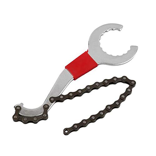 Bicycle Repair Tool 3 In 1 Multifunctional Bike Maintenance Kit Center Axle Flywheel Fixed Tail Hook Wrench Remover/Freewheel Remover/Crank Puller Remover Tool Outdoor Cycling Bicycle Maintenance Tool
