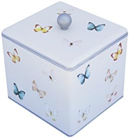 Fundashop fcpv13 – Safe for Ice Cubes, Decoration in Butterflies, Wood, Color Bone