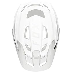 Fox Racing Mens SPEEDFRAME PRO Visor,White,Large