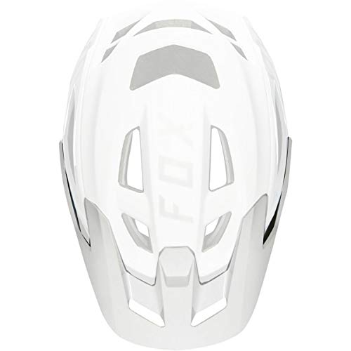 Fox Racing Mens SPEEDFRAME PRO Visor,White,Large