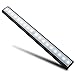 Motion Sensor Light Wireless Cabinet Lights for Closet,Drawer,Cupboard, 18-led Motion Sensing Under Cabinet Lighting,USB Rechargeable Magnetic Stick-on Anywhere LED Light Bar, White Light, Black