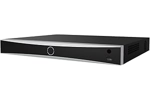 REAL HD DS-7616NXI-K2 16-Channel 4K 12MP AcuSense NVR(No Hard Drive), H.265 Network Video Recorder with Human & Vehicle Detection, No PoE Ports, 1 LAN Port