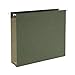 Smead Hanging File Folders for Documents, Letter Size, 2 Inch Expansion, File Organizer for Filing Cabinets, Standard Green, 25 Pack (64259)