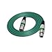 EBXYA XLR Cable 6 Ft Short 10 Color Packs - Mic Cable with XLR Male to Female Patch Cable,