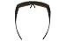 Bestum Driving Glasses Wraparounds Polarized Fitover Sunglasses (Matte black, Brown)