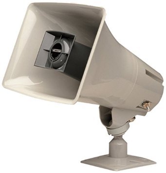 ONE-WAY, 15-WATT AMPLIFIED HORN, GRAY