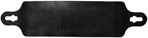 Drop Through Lowered Longboard Deck 9.75 x 41.25 Black Concave Maple