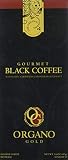2 Box Organo Gold Gourmet Black Coffee, Organic 100% Certified, 105g - 30 bags (3.5g)