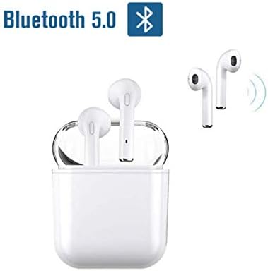 Wireless Earphones, Bluetooth 5.0 True Cordless Stereo Headphones I9-TWS In-ear Earbuds Handsfree Sport Headset Light Longer Battery for iOS and Android