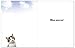 NobleWorks - Jumbo Cute Cat Miss You Notecard with Envelope (Big 8.5 x 11 Inch) - Adorable Pet Kitten, Thinking of You Greeting Card - Missing You Gift - Back Rite J9698