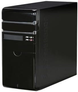 Winsis WN41 / WN-41 Black Steel Micro ATX Slim Tower / Computer Case with 350W Power Supply