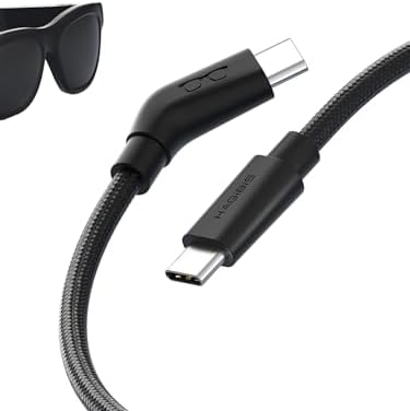 Amazon.com: XREAL C-C Cable, 0.8m 2.6ft USB-C to USB-C Video