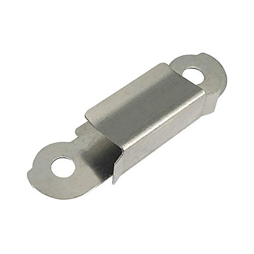 Sunhokey 2pcs KFL08 3D Printer Parts Horizontal 8mm Diameter Zinc Alloy Housing Pillow Block Bearing (Silver-Fixation Fix Clamp)