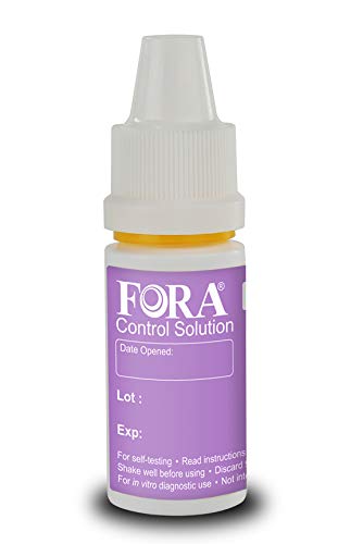 [Short-Dated] FORA Ketone Control Solution, Level 2, Compatible with FORA 6 Connect Meter, Expires 2020Jan31 - Thumbnail 2